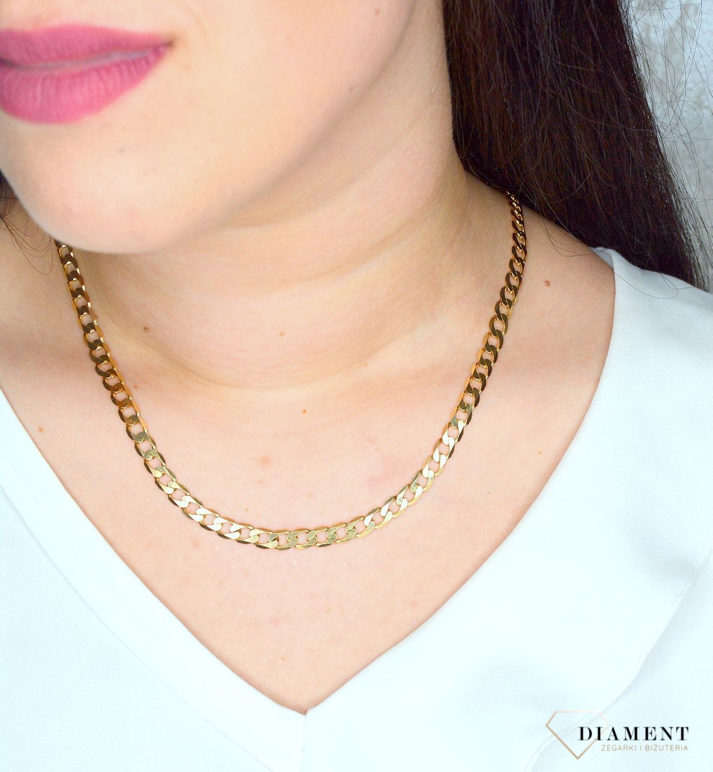 Złoty łańcuszek 375 pancerka szerokość 5 mm DIA-LAN-GAXPDE 120-375 5mm (1).jpg